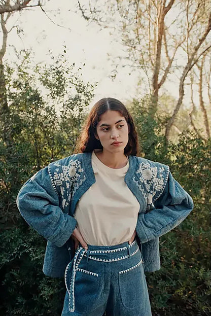 Classic Vintage Jacket with a Flattering Fit
