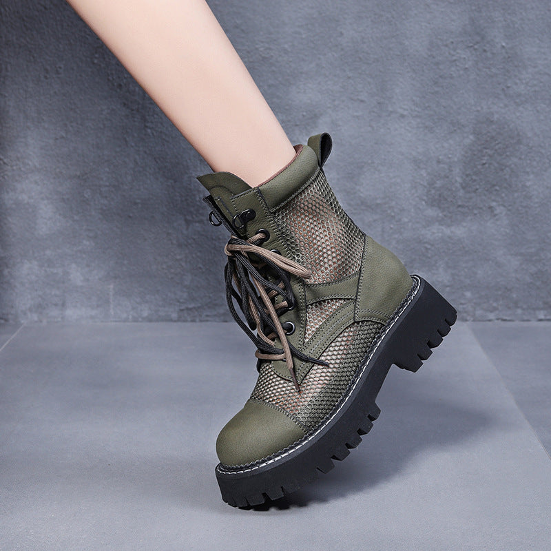 A Vintage Style Boots with Delicate Timeless Details