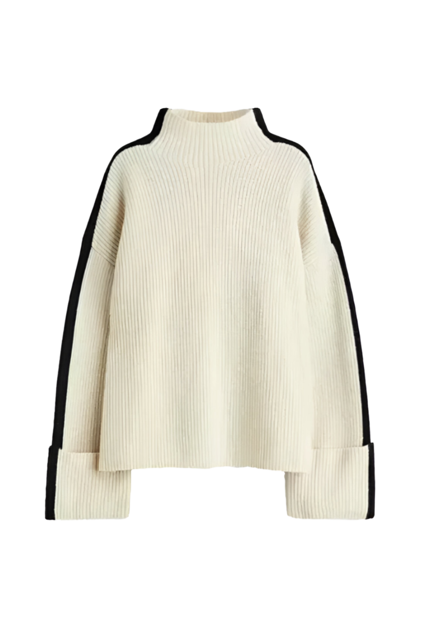 Well Tailored Sweater with a Graceful Silhouette