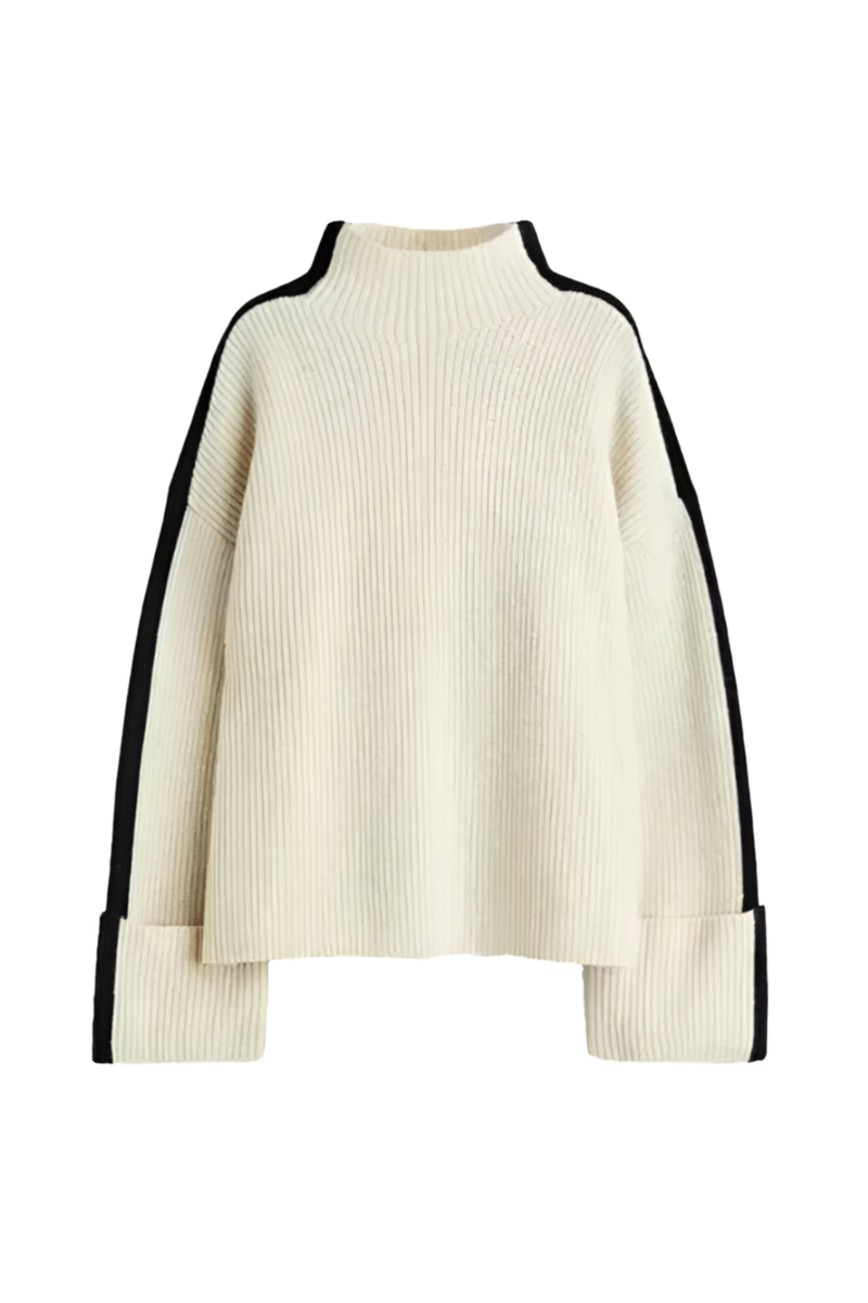 Well Tailored Sweater with a Graceful Silhouette