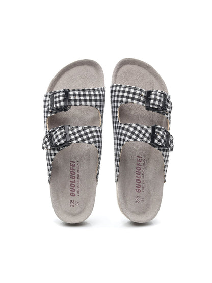 A Vintage Style Sandals with Delicate Timeless Details