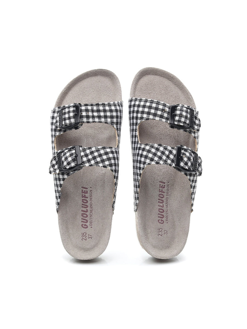 A Vintage Style Sandals with Delicate Timeless Details