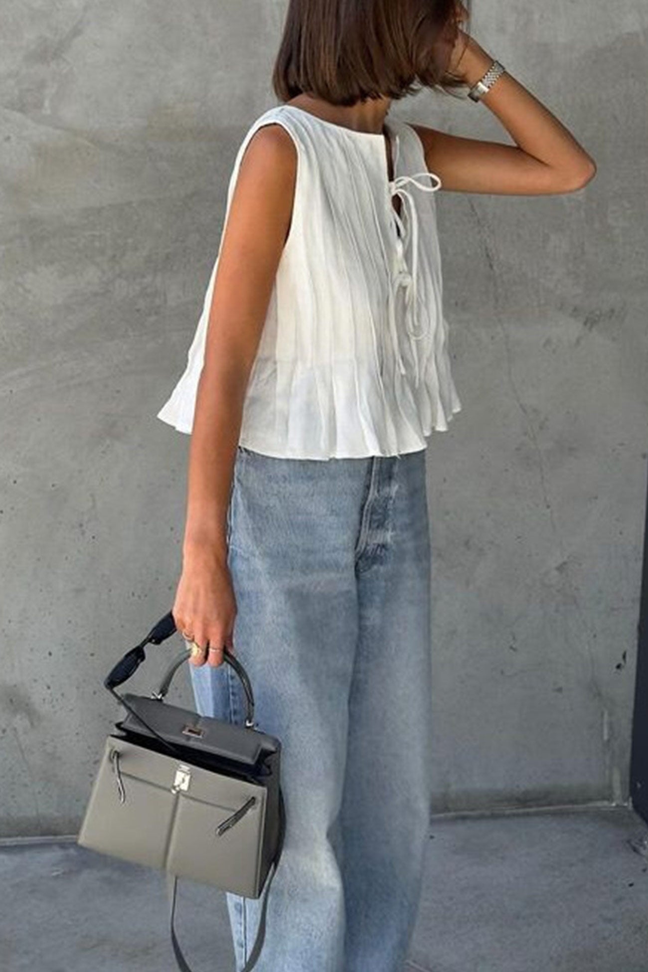 A Vintage Style Top with Delicate Timeless Details