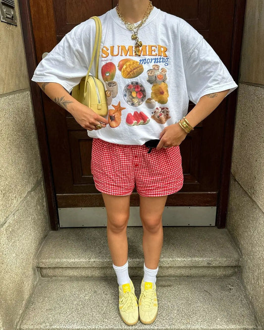 A Vintage Style T-Shirt with Delicate Timeless Details