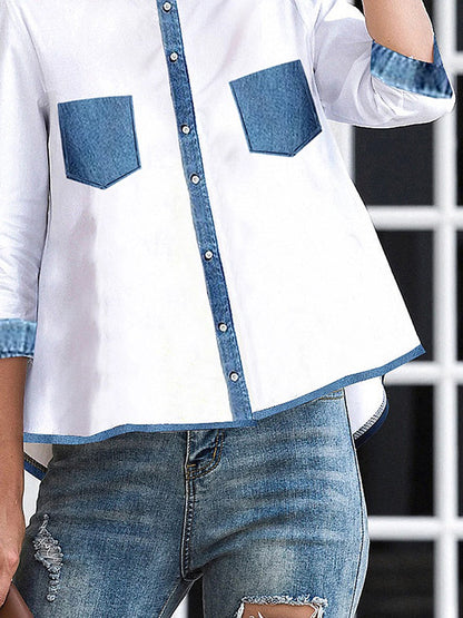 Classic Vintage Blouse with a Flattering Fit