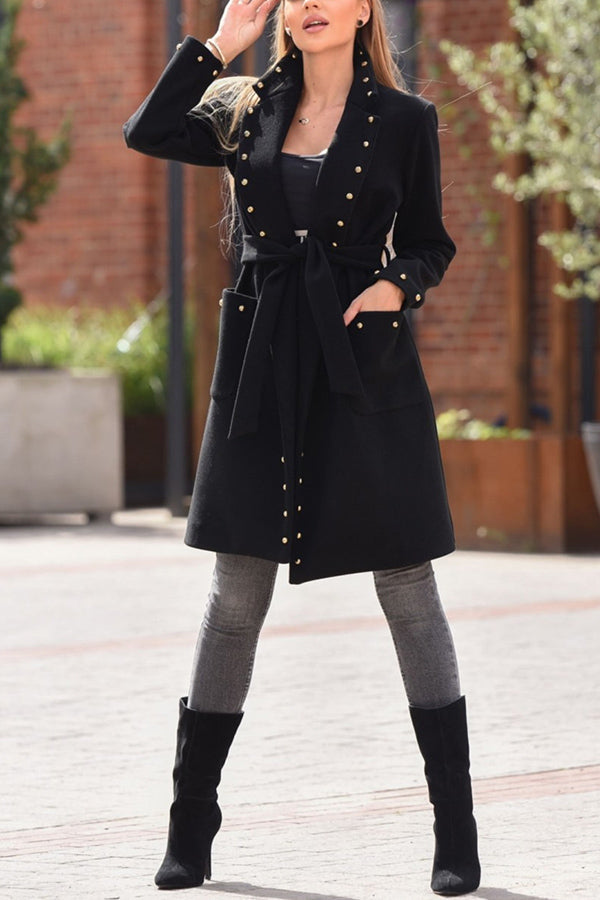 Classic Vintage Coat with a Flattering Fit