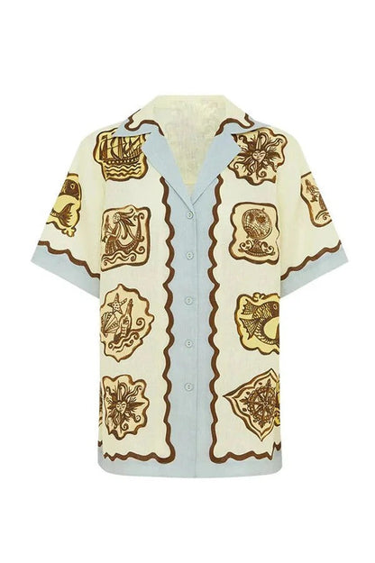 A Vintage Style Blouse with Delicate Timeless Details