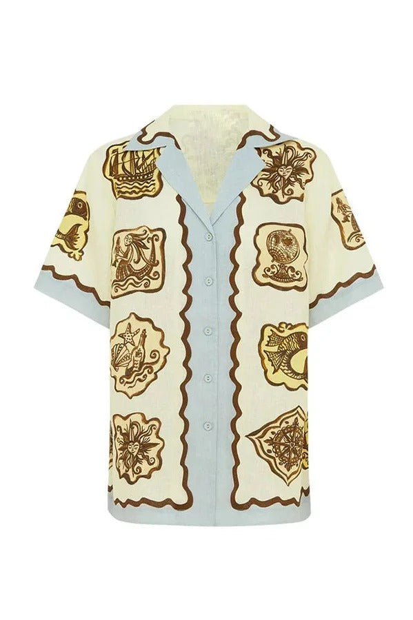 A Vintage Style Blouse with Delicate Timeless Details