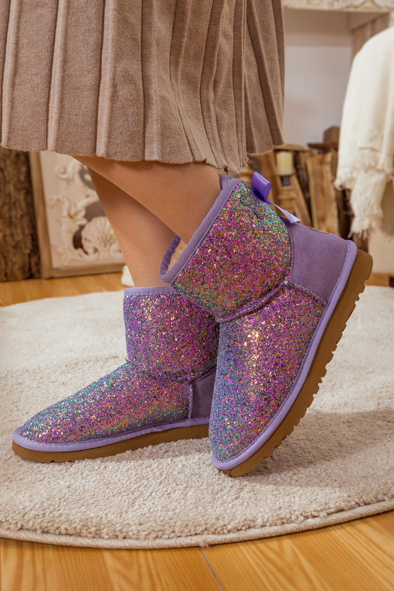 A Vintage Style Boots with Delicate Timeless Details