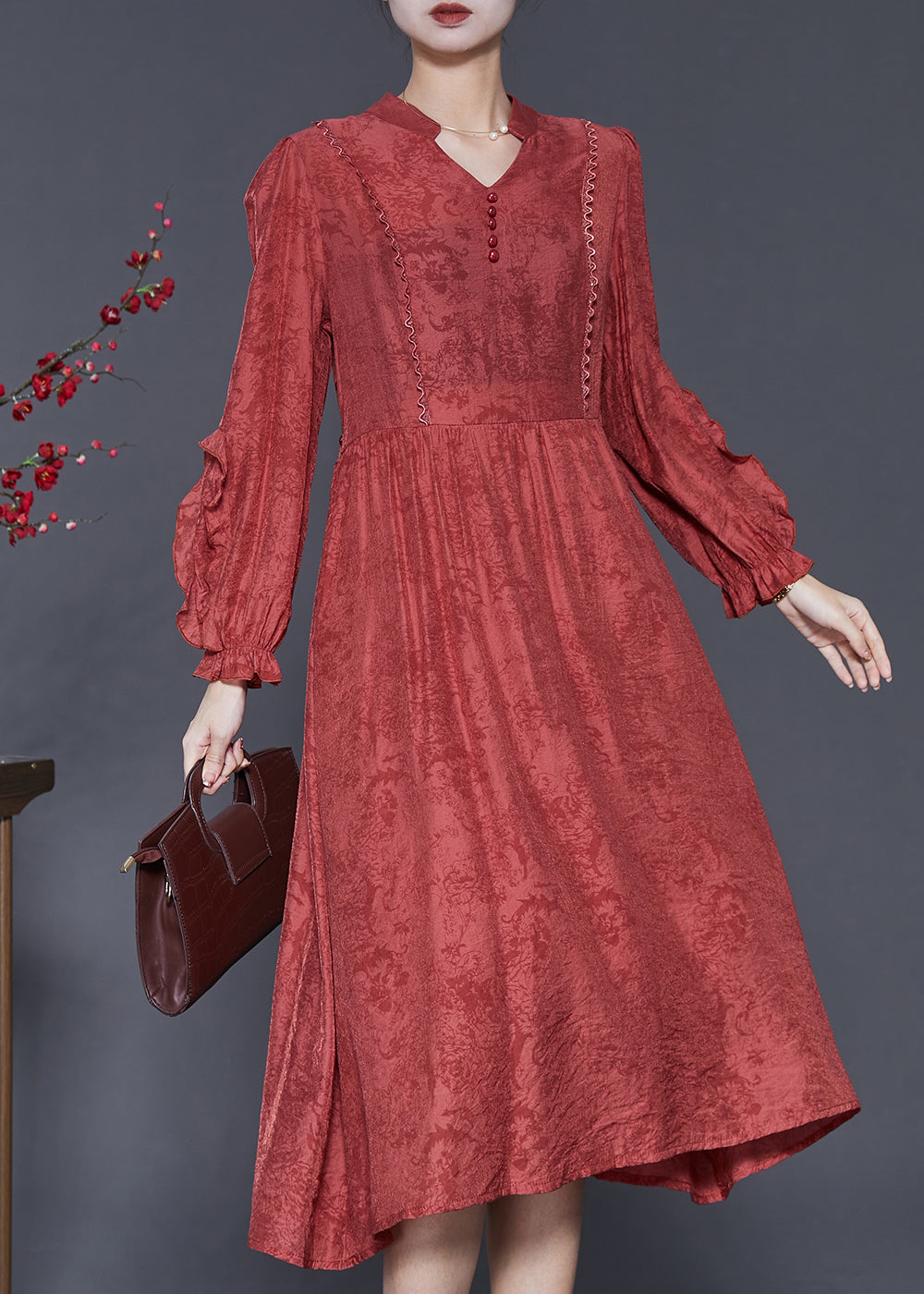 Elegantly Styled Dress for Everyday Wear
