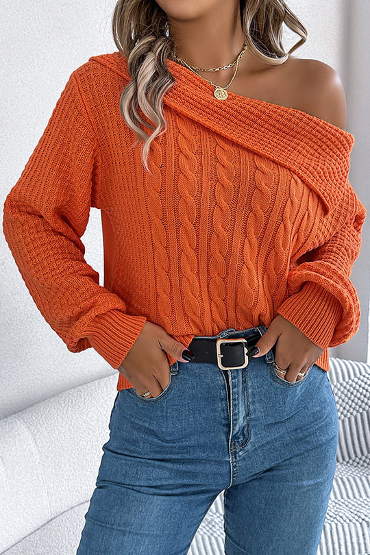 Well Tailored Sweater with a Graceful Silhouette