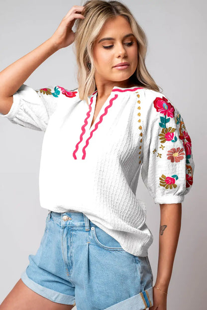 A Vintage Style Blouse with Delicate Timeless Details