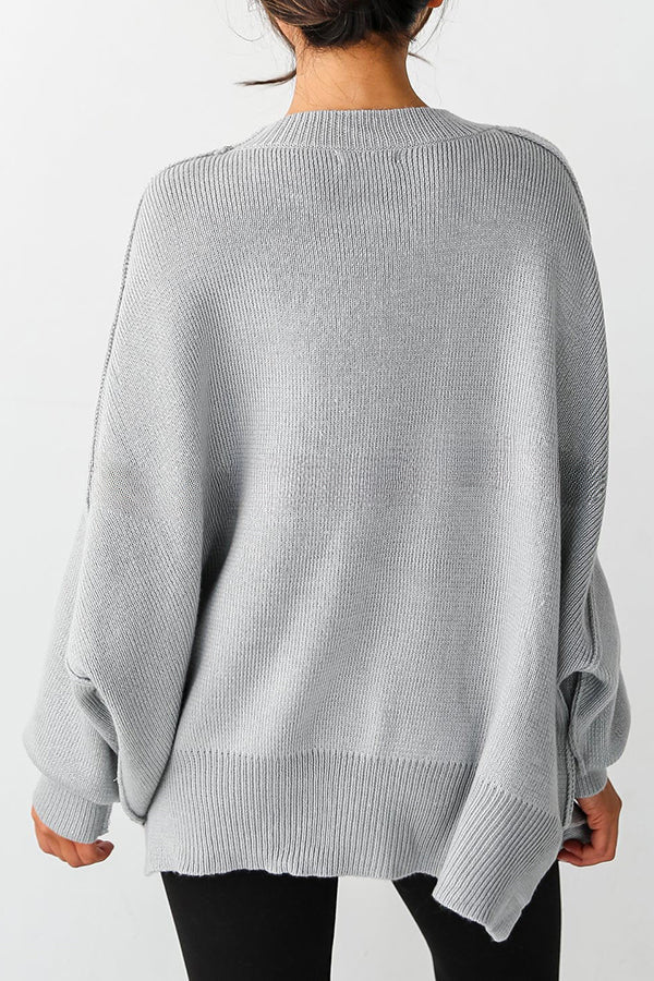 Well Tailored Sweater with a Graceful Silhouette
