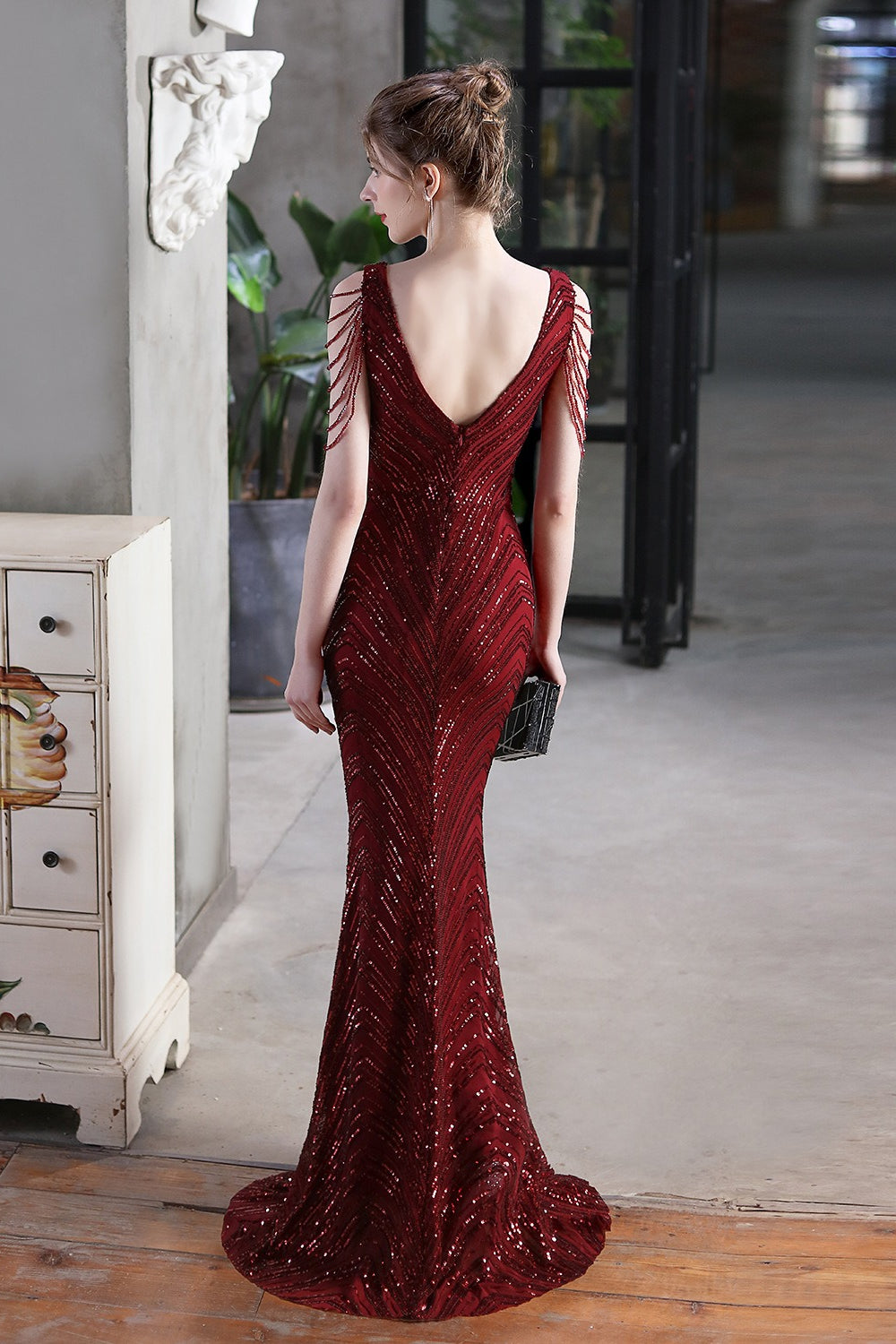 A Vintage Style Dress with Delicate Timeless Details