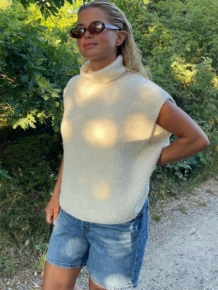A Vintage Style Sweater with Delicate Timeless Details