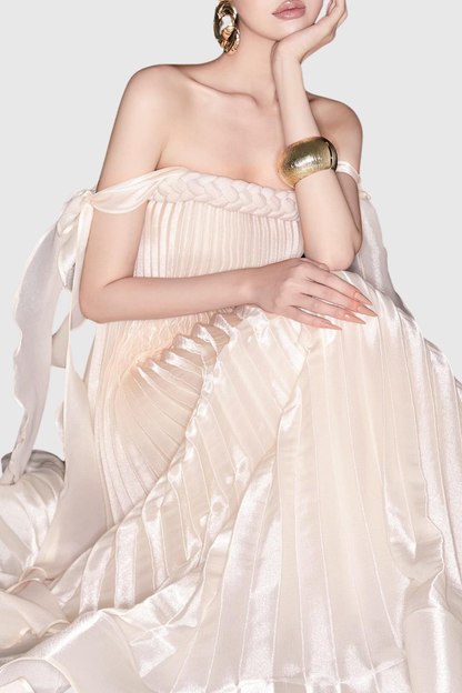 A Vintage Style Dress with Delicate Timeless Details