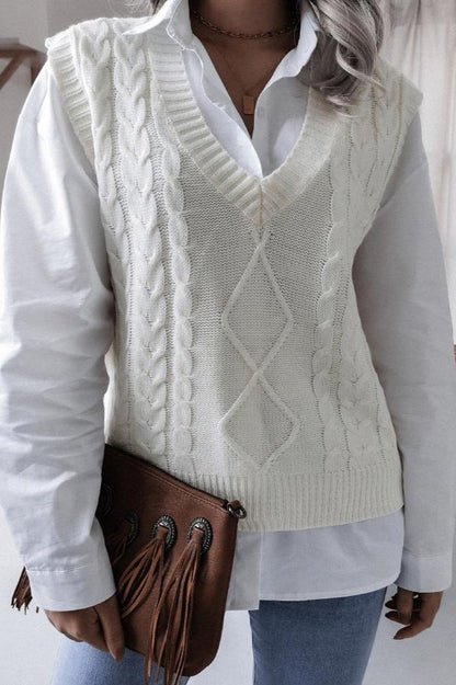 A Vintage Style Sweater with Delicate Timeless Details