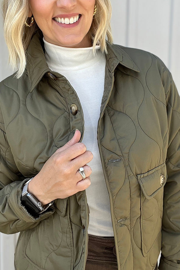 A Vintage Style Jacket with Delicate Timeless Details