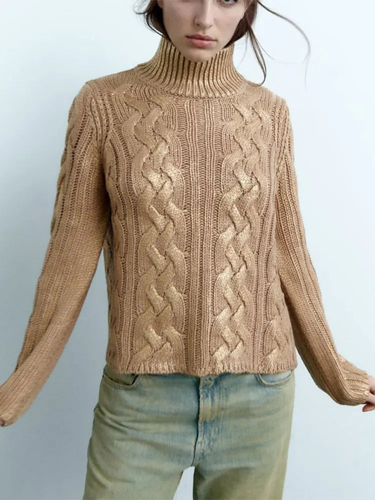 A Vintage Style Sweater with Delicate Timeless Details