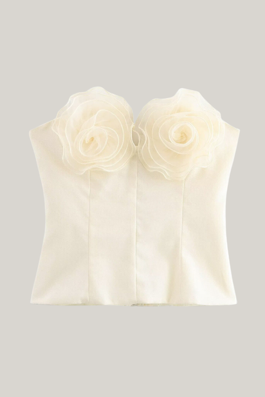 A Vintage Style Top with Delicate Timeless Details