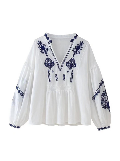 A Vintage Style Top with Delicate Timeless Details