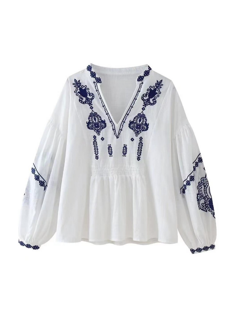 A Vintage Style Top with Delicate Timeless Details