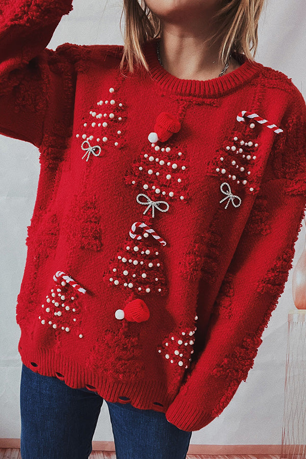 Classic Vintage Sweater with a Flattering Fit