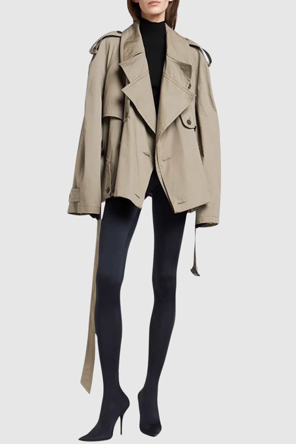 Vintage Inspired Coat with a Contemporary Edge
