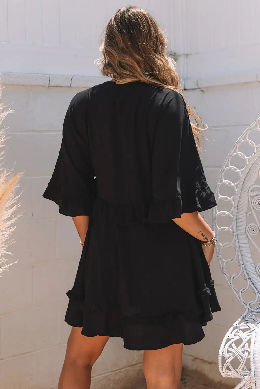 A Vintage Style Dress with Delicate Timeless Details