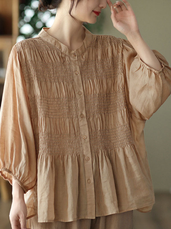 Classic Vintage Blouse with a Flattering Fit