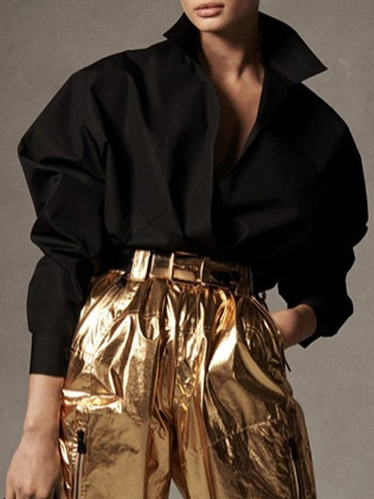 Well Tailored Blouse with a Graceful Silhouette