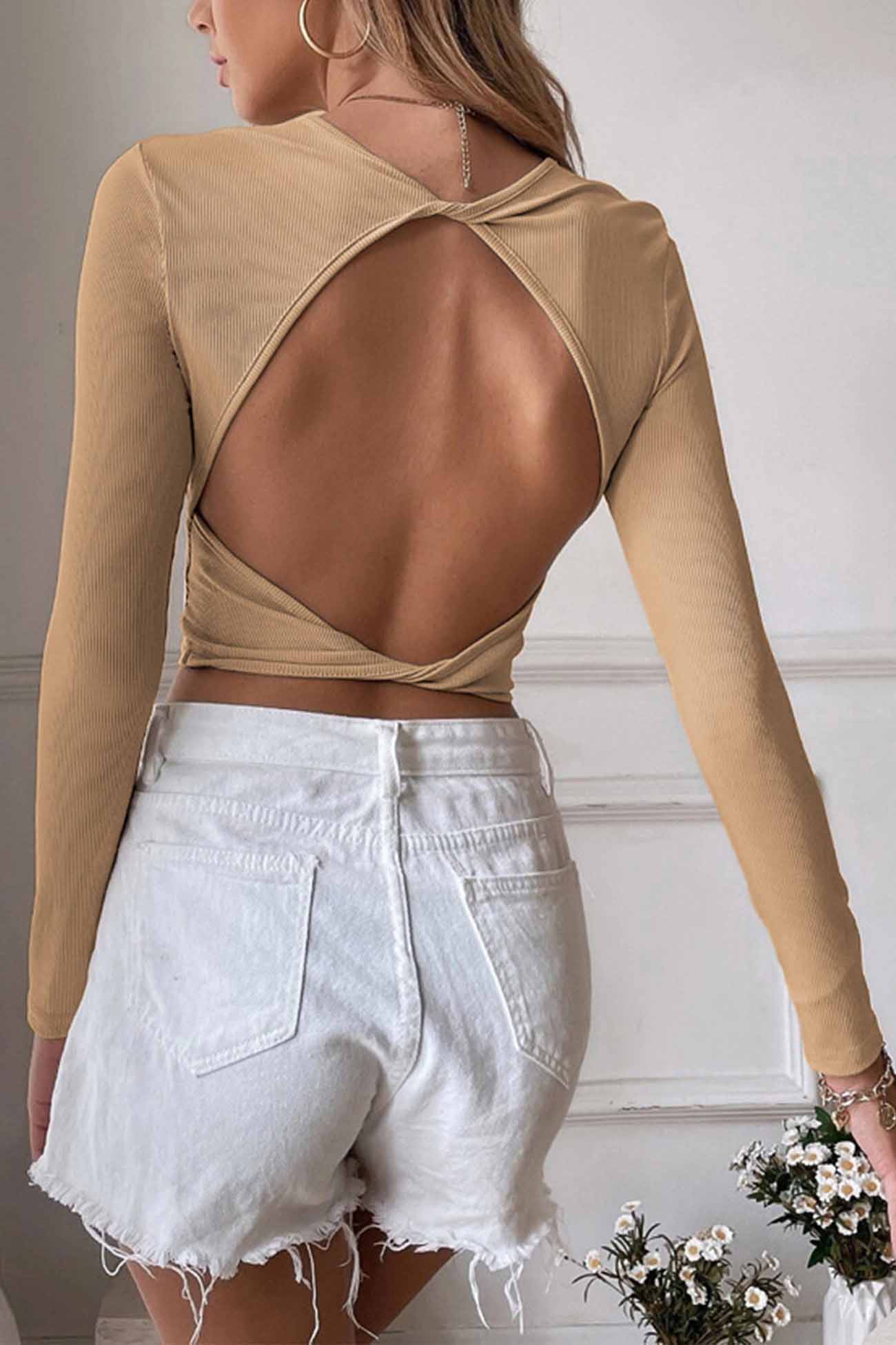 Gracefully Styled Top for Any Occasion