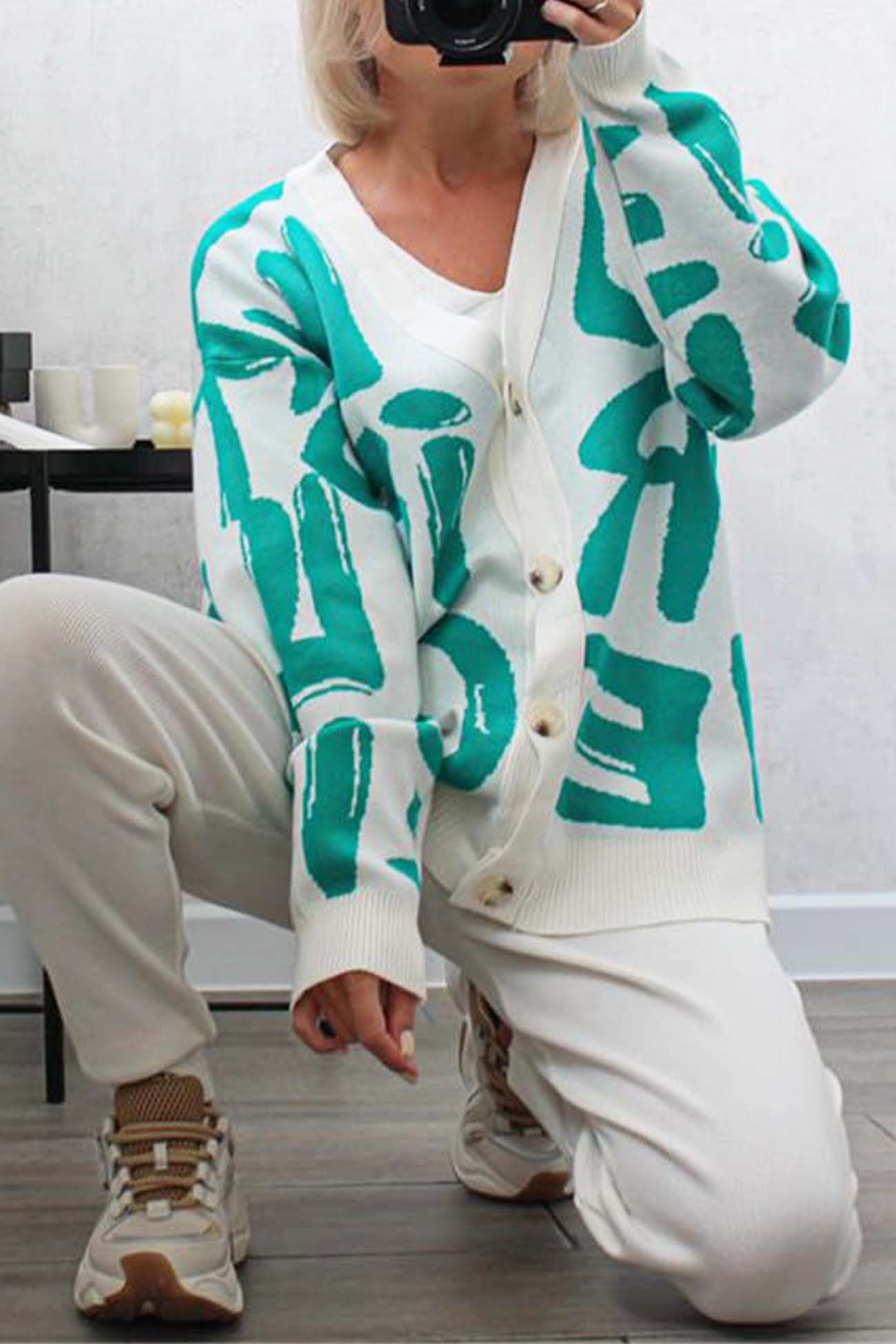 Vintage Inspired Cardigan with a Contemporary Edge