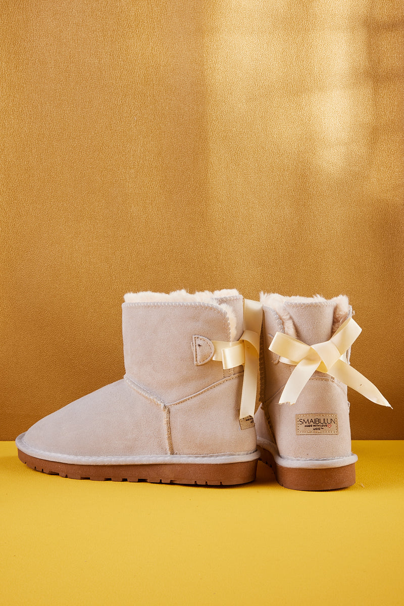A Vintage Style Boots with Delicate Timeless Details