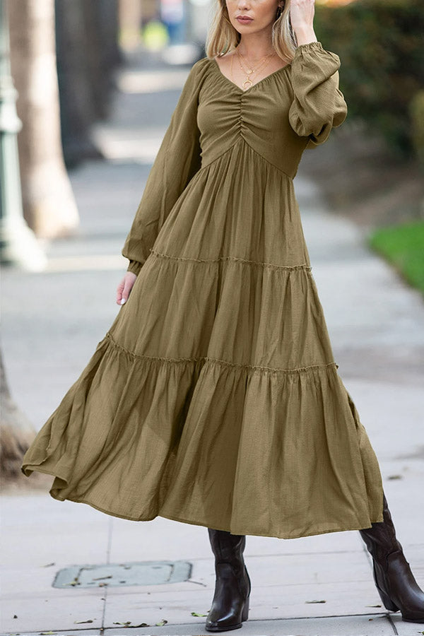 A Vintage Style Dress with Delicate Timeless Details