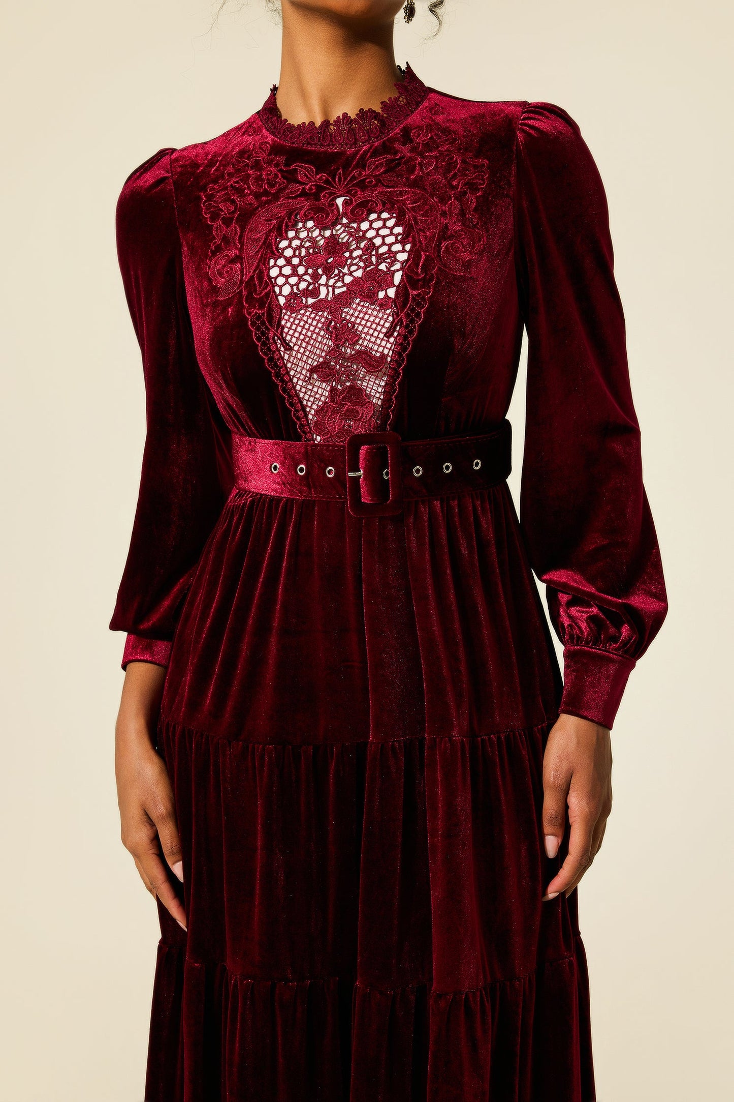 A Vintage Style Dress with Delicate Timeless Details