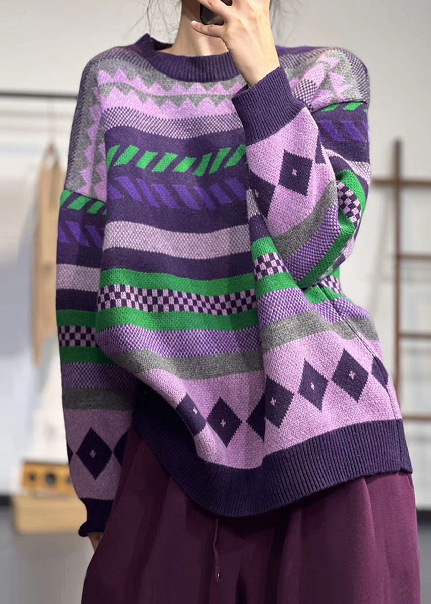 A Vintage Style Sweater with Delicate Timeless Details