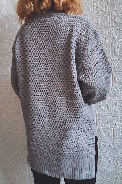 A Vintage Style Sweater with Delicate Timeless Details
