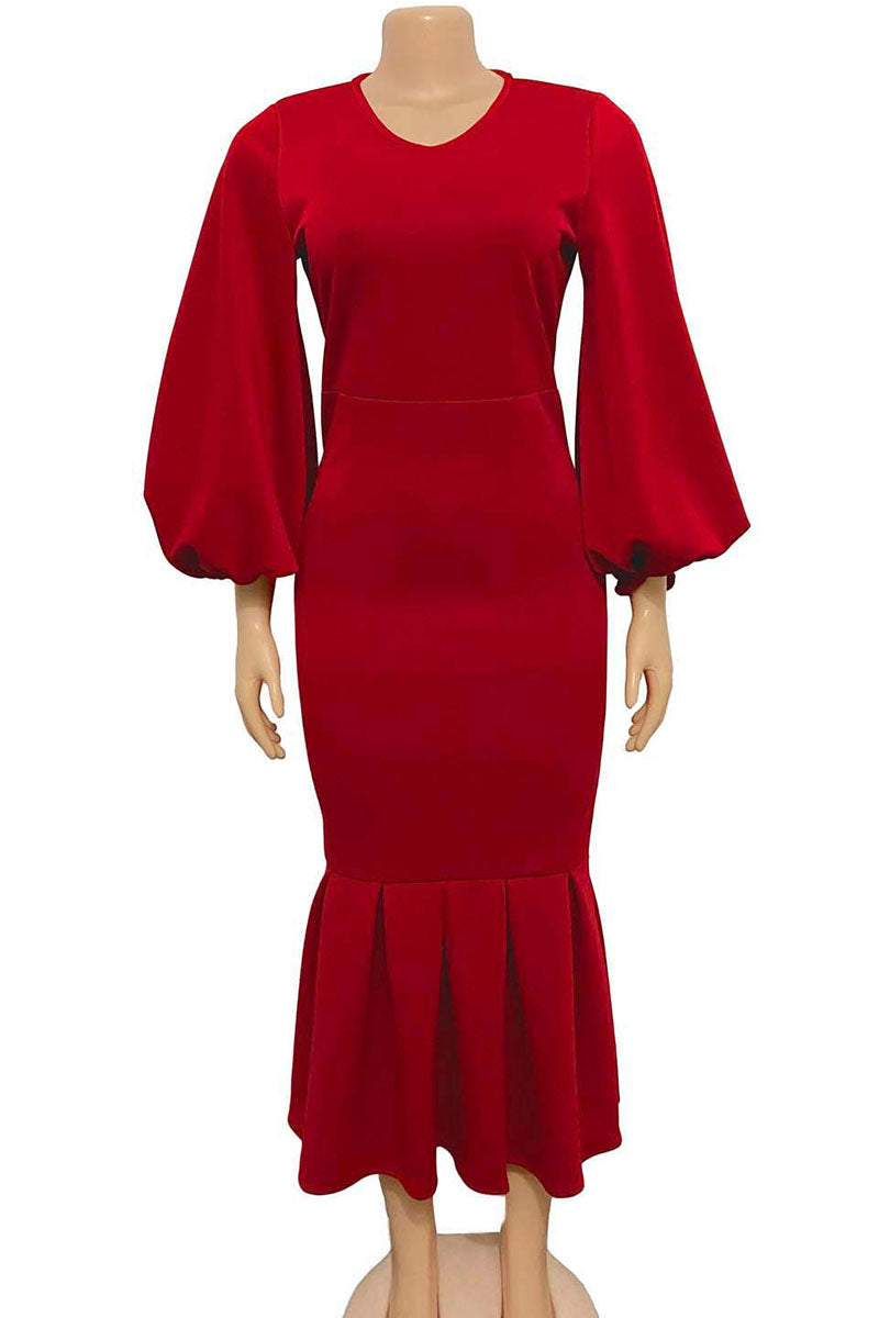 Classic Vintage Dress with a Flattering Fit