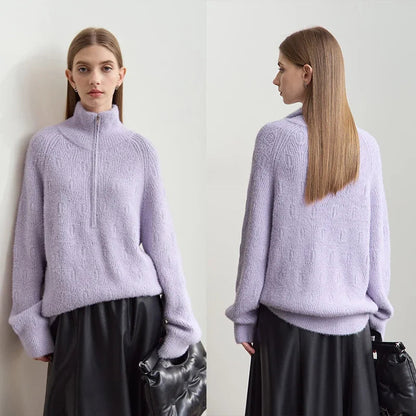 Well Tailored Sweater with a Graceful Silhouette