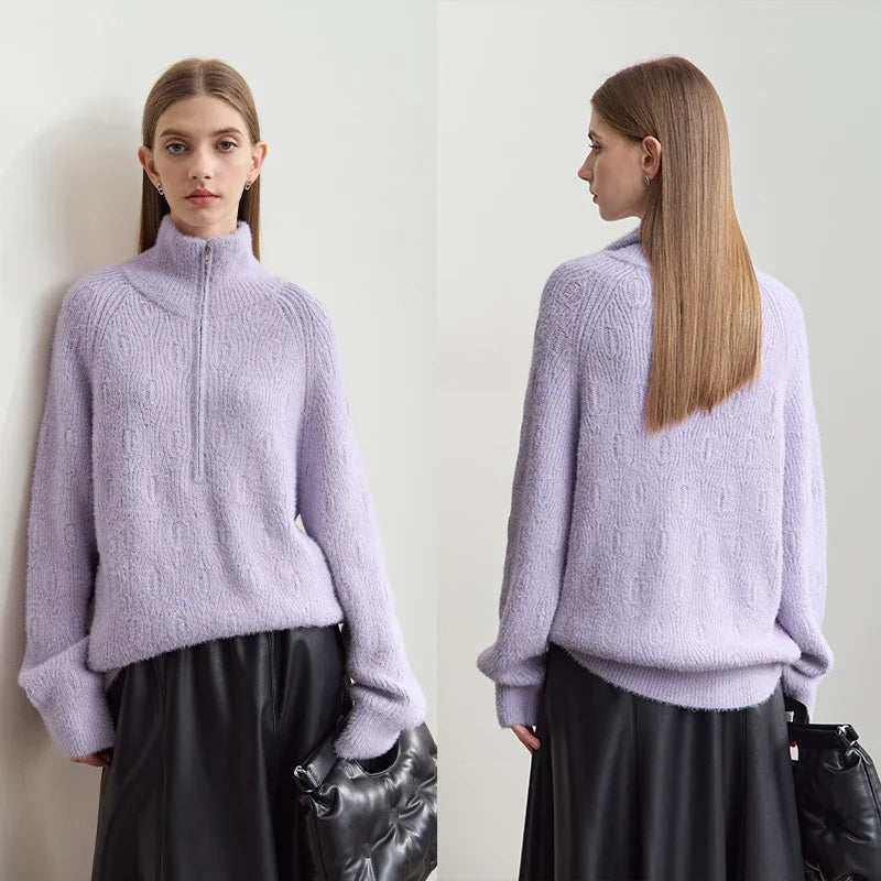 Well Tailored Sweater with a Graceful Silhouette