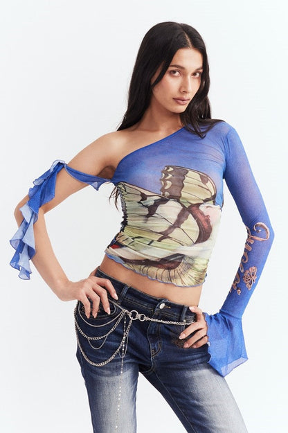 Gracefully Styled Top for Any Occasion