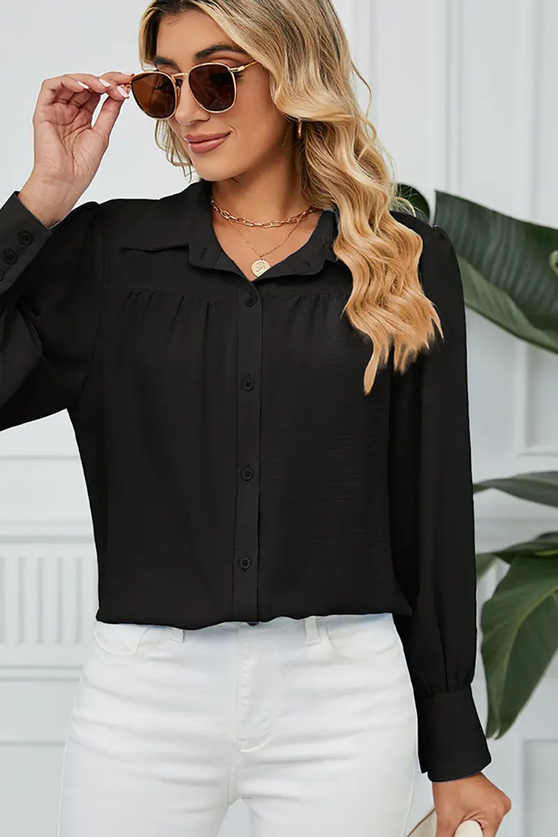 A Vintage Style Shirt with Delicate Timeless Details
