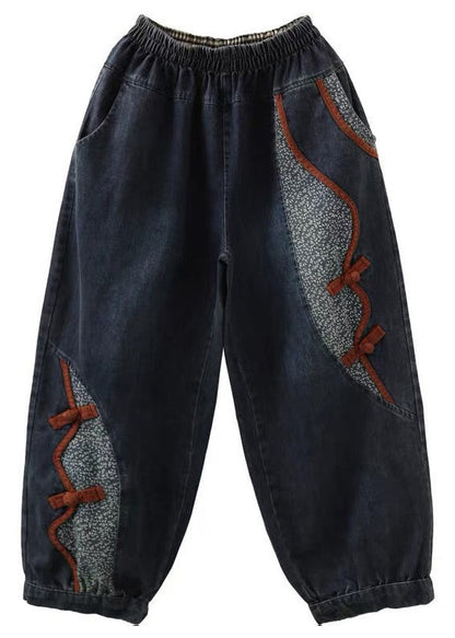 A Vintage Style Pants with Delicate Timeless Details