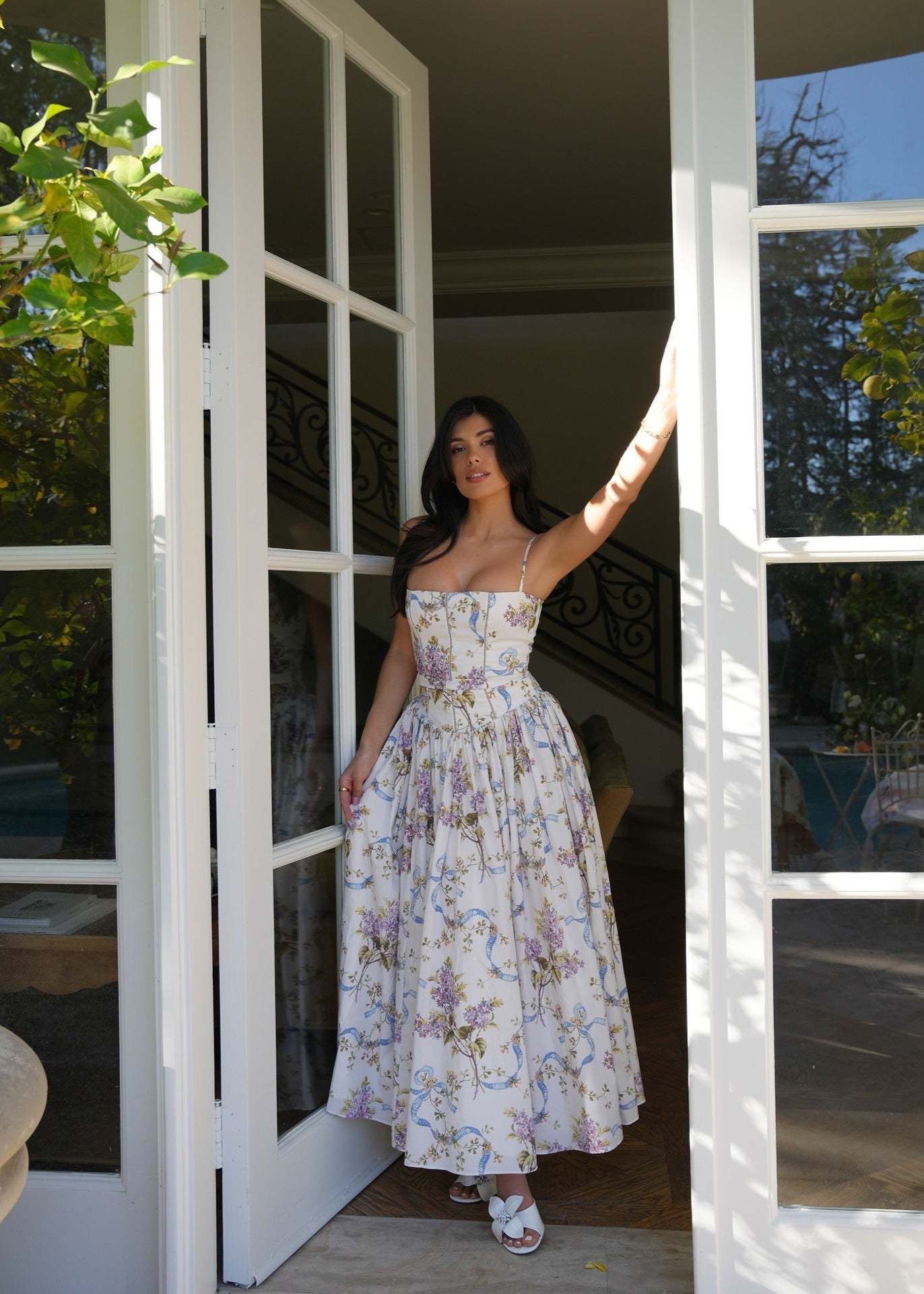 A Vintage Style Dress with Delicate Timeless Details
