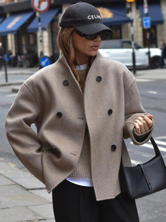 A Vintage Style Coat with Delicate Timeless Details