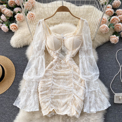 A Vintage Style Dress with Delicate Timeless Details