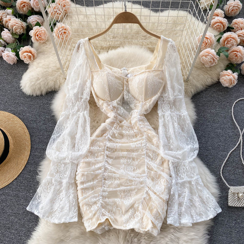 A Vintage Style Dress with Delicate Timeless Details