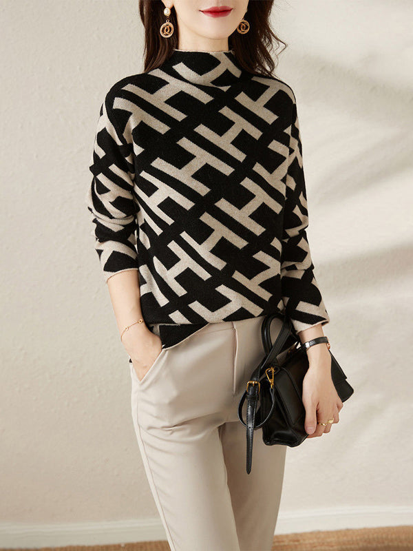 Beautifully Finished Sweater in a Timeless Design