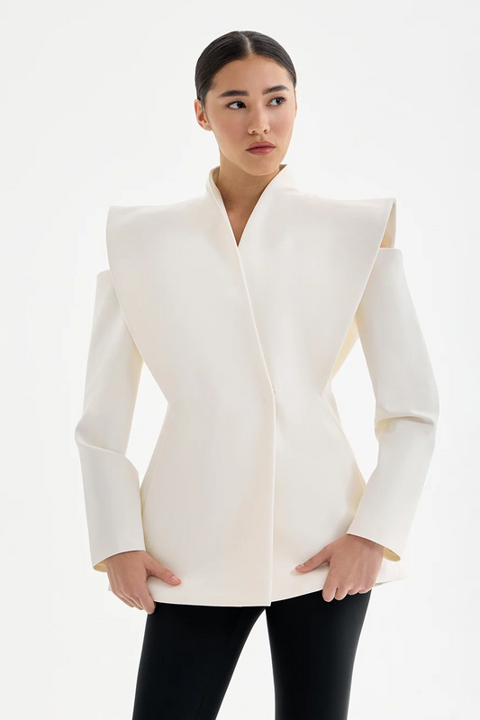 A Vintage Style Jacket with Delicate Timeless Details